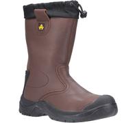 Amblers Hombre Botas - FS245 Antiestático Seguridad Aparejador en Marrón, 4-14