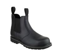 Amblers Hombre Botas - FS5 Empalmillado Goodyear Distribuidor Seguro Negro, 4-13