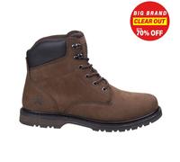 Amblers Millport Impermeable Hombre Vestido Casual Botines de Moda Marrón