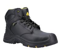 Amblers Mujer Botas - AS303C Wrekin Metatarso Botas de Seguridad en Negro, 4-14