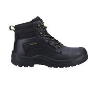 Amblers Safety 501R S1P Cuero Hombre Cordones Trabajo Construcción Botas Negras