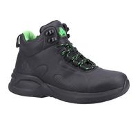 Botas De Seguridad Amblers 611 Willow Para Mujeres Con Cordones Negras