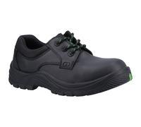 Zapatos De Trabajo De Cuero Negros Para Hombre Amblers Safety AL504