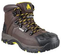 Amblers Safety Hombre FS39 Impermeable Bota De Seguridad Cordones Tope Reforzado Marrón 41