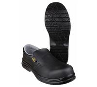 Amblers Zapatos de seguridad para hombre FS661 libre de metal antideslizante uso diario negra
