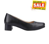 Amblers Walford Mujer (Corte Ancho) Vestido Trabajo Formal de Salón Tacón Negros