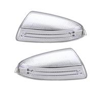 AMBMREDPEV Intermitentes Automóviles Para Benz Clase C W204 S204 W639 W164 ML300 ML500 ML550 A2048200721 2048200821 Luz Señal Giro Para Espejo Retrovisor Coche(Pair)