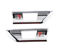 AMBMREDPEV Intermitentes Automóviles Pegatina Embellecedora Cubierta Giratoria Para Coche Luz Lámpara Giro Señal Lateral 2 Uds Para Opel Para Corsa D 2009 2010 2011 2012 2013 2014(Silver Style)