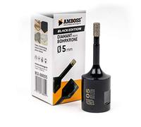 Amboss - Corona de perforación de diamante de 5 mm (M14) para amoladora angular, adecuada para gres porcelánico, azulejos duros, granito, etc.