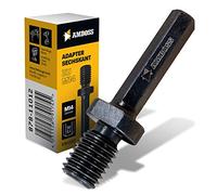 Amboss Werkzeuge Adaptador de 6 cantos a rosca M14/amoladora angular, placa de apoyo, cepillos de alambre con taladro, broca de diamante para azulejos a hexágono