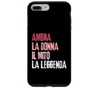 Ambra La Donna Il Mito La Leggenda Festa di Compleanno Carcasa para iPhone 7 Plus/8 Plus