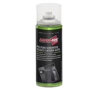 AMBRO-SOL - Detergente con espuma de poliuretano, spray 400 ml, ideal para eliminar residuos y suciedad de superficies textiles, garantizando una limpieza rápida y eficaz.
