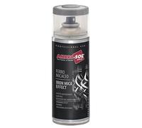 AMBRO-SOL - Esmalte hierro micaceo gris antracita 400 ml (V400MIC.4) Efecto forja - Hierro Micaceo