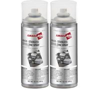 Ambro-Sol, Galvanizado, Inox, Color Gris - Acero, Spray 400ml (Paquete de 2)
