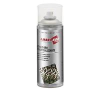 AMBRO-SOL, Galvanizado, Zinc Efecto Latonado, Color Oro Verde, Spray 400ml