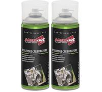 AMBRO-SOL, Limpiador Carburadores, Spray 400 ml (Paquete de 2)