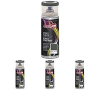 Ambro-Sol - Pintura acrílica en spray, color Gris Lona, RAL 7010, resultado profesional en múltiples superficies, exteriores e interiores, 400 ml (Paquete de 4)