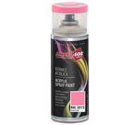 AMBRO-SOL - Pintura acrílica en spray, color Rosa Palido, RAL 3015, resultado profesional en múltiples superficies, exteriores e interiores, 400 ml