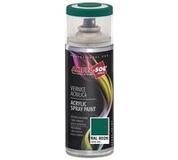 AMBRO-SOL - Pintura acrílica en spray, color Verde Opal, RAL 6026, resultado profesional en múltiples superficies, exteriores e interiores, 400 ml