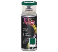 AMBRO-SOL - Pintura acrílica en spray, color Verde turquesa, RAL 6016, resultado profesional en múltiples superficies, exteriores e interiores, 400 ml