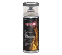 AMBRO-SOL, Pintura alta temperatura, Pintura para Radiadores, Hornos y Motores, Pintura en Spray para Metal Gris antracita, Spray 400 ml