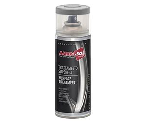 AMBRO-SOL Pintura Antioxido Metal ECO. Tratamiento de superficies uso general. Imprimacion Spray quita Oxido Metal. Gris, 400 ml ECO