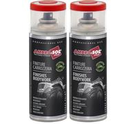 Ambro-Sol, Pintura linea Agri, Acabados Carrocería, Color Rojo, Spray 400 ml (Paquete de 2)