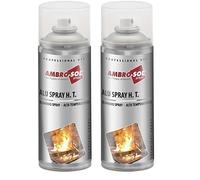 Ambro-Sol, Spray imprimación galvánica para altas temperaturas, 400ml (Paquete de 2)