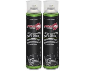 AMBRO-SOL - Spray limpiador de salpicaderos sin silicona, ideal para el mantenimiento del interior del vehículo. Bote de aerosol de 600 ml para una limpieza efectiva y sin residuos grasos.