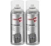 Ambro-Sol Z355 Cinc brillante, Gris, 400 ml (Paquete de 2)