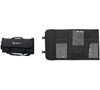 Ambrogio 5090000 Sanelli - Rollo plegable para 11 cuchillos, 3 bolsillos portaaccesorios (cuchillos no incluidos)