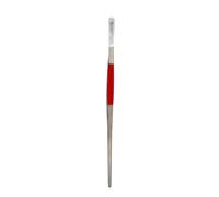 Ambrogio Sanelli - Pinza de cocina profesional de acero inoxidable con inserciones de silicona roja para carne cruda, resistente, lavable en lavavajillas, HACCP Ready, 30 cm
