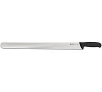 Ambrogio Sanelli - Supra - Cuchillo Kebab. Mango ergonómico de polipropileno, color negro. Hoja: lisa y estrecha, punta redondeada, Nitro-B acero inoxidable nitrógeno. 55 cm.