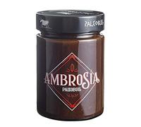 Ambrosia crema cacao, crema de cacahuete natural, crema avellanas y crema de almendras Paleobull saludable Sin Azúcar Añadido, Sin Edulcorantes, Sin Stevia, Sin Aceite de Palma, Sin Aceite de Girasol.