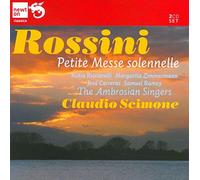 Ambrosian Singers/Scimone-Rossini:P Messe Solennel [CD de audio]