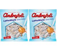 Ambrosoli Caramelos de leche, 135 g (Paquete de 2)