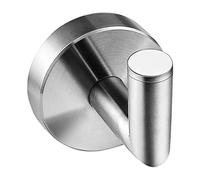Ambrosya® | Exclusivo toallero de acero inoxidable | Cuarto de baño Paño de cocina Sostenedor del gancho de la toalla Gancho Ganchos de la capa del estante (Acero inoxidable (Cepillado))
