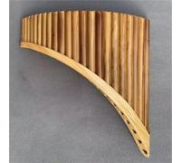 Ambú Para Principiantes Flauta De Pan Clásica Bitter Bamboo De Nivel De Rendimiento, 22 Tubos G/C(C 1,A)