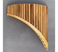 Ambú Para Principiantes Flauta De Pan Clásica Bitter Bamboo De Nivel De Rendimiento, 22 Tubos G/C(C 2,B)