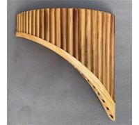 Ambú Para Principiantes Flauta De Pan Clásica Bitter Bamboo De Nivel De Rendimiento, 22 Tubos G/C(C 2,A)