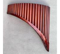 Ambú Para Principiantes Flauta De Pan Clásica Bitter Bamboo De Nivel De Rendimiento, 22 Tubos G/C(G 1,B)