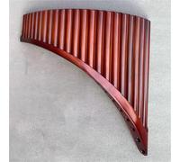 Ambú Para Principiantes Flauta De Pan Clásica Bitter Bamboo De Nivel De Rendimiento, 22 Tubos G/C(G 2,B)