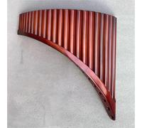 Ambú Para Principiantes Flauta De Pan Clásica Bitter Bamboo De Nivel De Rendimiento, 22 Tubos G/C(G 2,A)