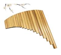 Ambú Para Principiantes Flauta De Pan De Bambú Amargo De Nivel De Rendimiento Profesional 22 Tubos G/F/E/D/C(A,D)