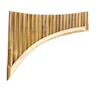 Ambú Para Principiantes Flauta De Pan De Bambú Con 22 Pipas Flauta De Pan De Bambú Manchada Con Llave G Instrumento Musical Popular De Viento De Madera Hecho A Mano(L,B-G)