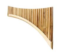 Ambú Para Principiantes Flauta De Pan De Bambú Con 22 Pipas Flauta De Pan De Bambú Manchada Con Llave G Instrumento Musical Popular De Viento De Madera Hecho A Mano(R,B-G)