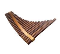 Ambú Para Principiantes Flauta De Pan De Bambú Profesional 22 Pipas Flauta De Pan Curvada Hecha A Mano Instrumento Musical Flauta Xiao Envío En Caja De Aleación De Aluminio