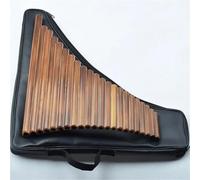 Ambú Para Principiantes Flauta De Soplado De 22 Tubos Instrumentos Musicales Tradicionales Chinos De Viento De Madera Vertical Chino(C)