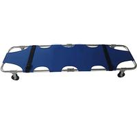 Ambulancia de aluminio elevador médico plegable camilla de rescate camilla de emergencia médica silla de ruedas de transporte de ambulancia (Color: 4 rondas)