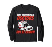Ambulancia médico paramédicos clínica de Emergencia Medicina Rescate Manga Larga